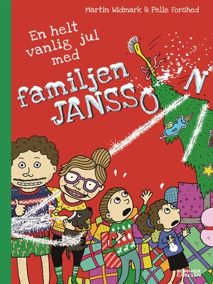 cover image of En helt vanlig jul med familjen Jansson